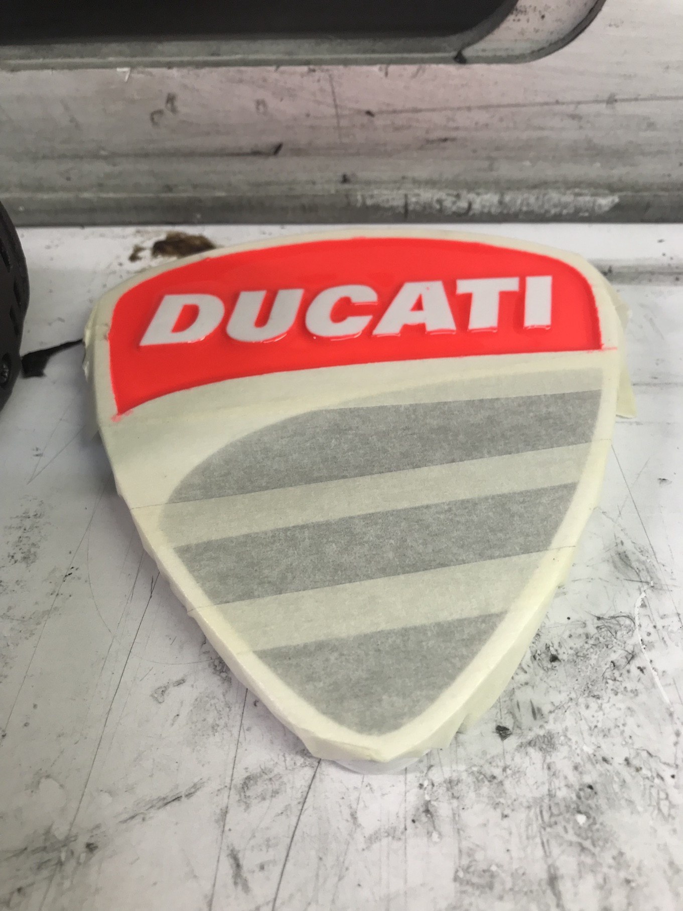 Ducati Temalı Anahtar Tepsisi görsel 3