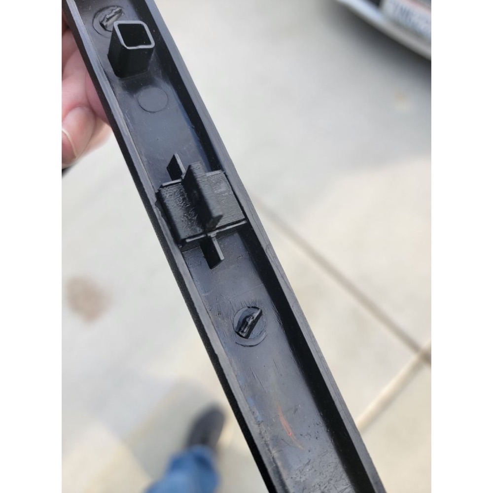 Ford OBS F-250/F-350 Gösterge Paneli Trim Tab Tamir Parçası görsel 2