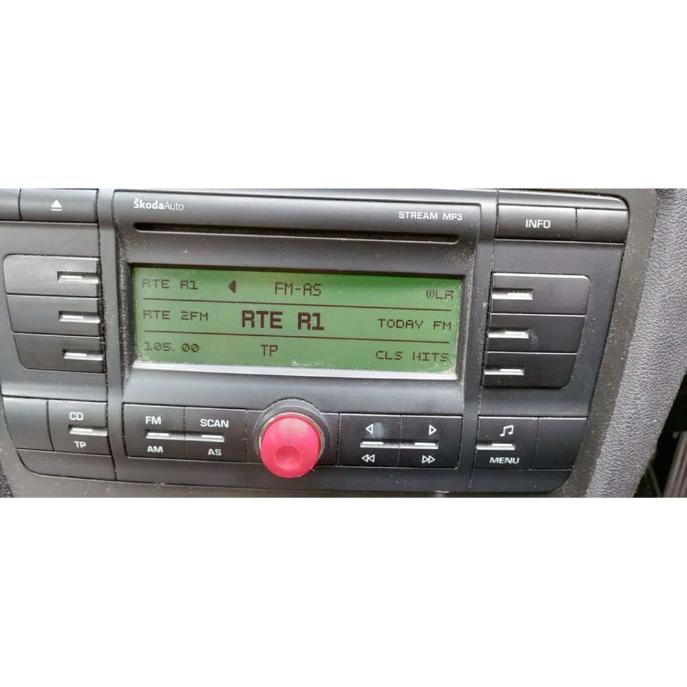 Skoda Stream radio volume knob görsel 3
