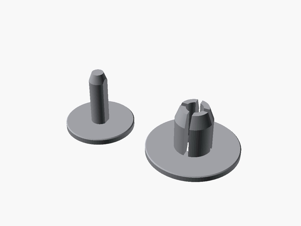 Tutucu Perçin Klipsi (OEM 1239900292) görsel 2