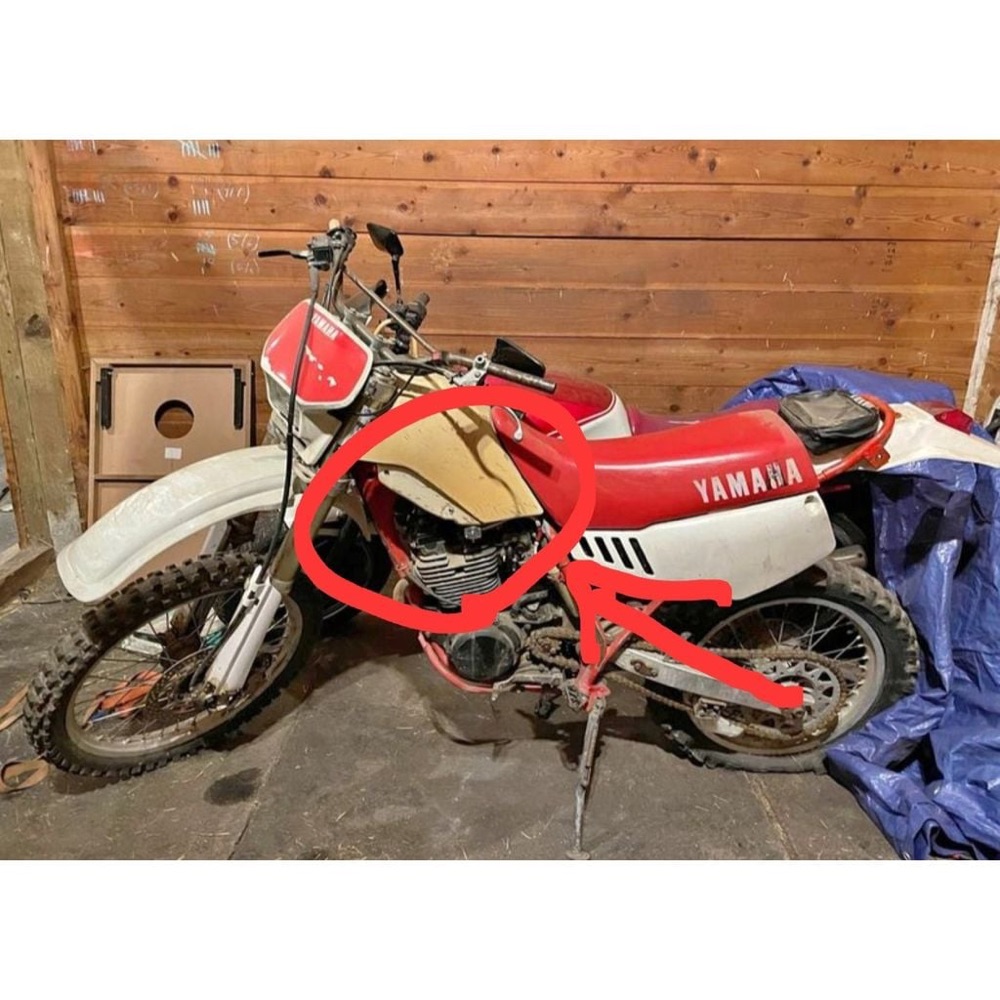 Yamaha TT350 Hava Kanadı (Air Scoop)
