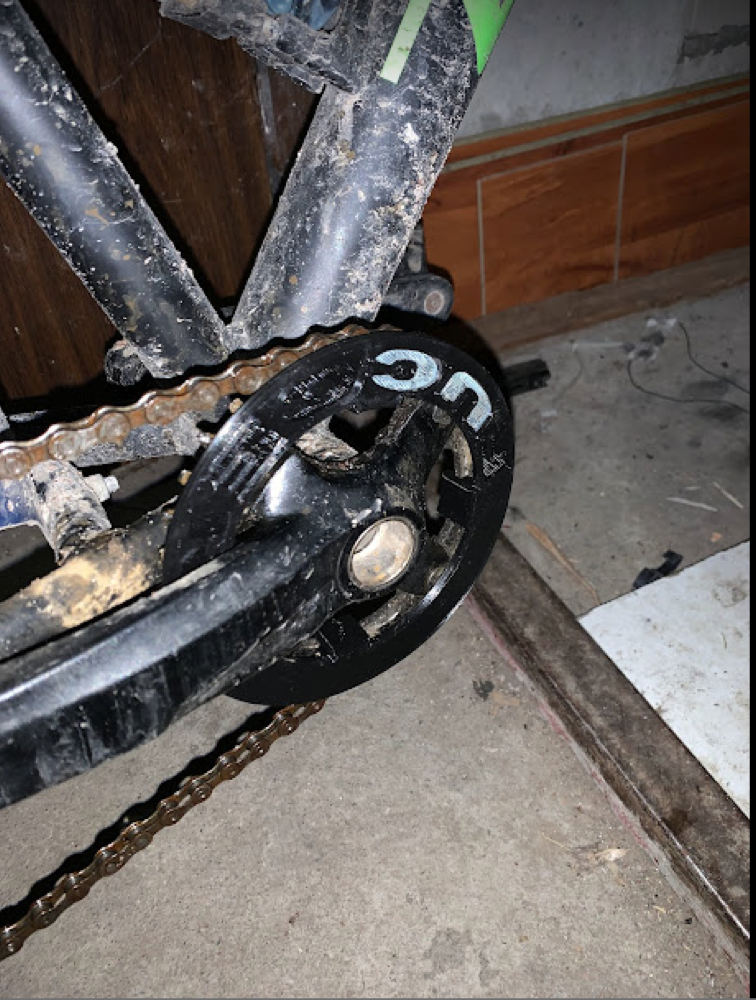 Bisiklet Ön Dişli Takımı Koruyucusu (Outleap Hercules Fatbike İçin, Çıtçıtlı Takma) görsel 2