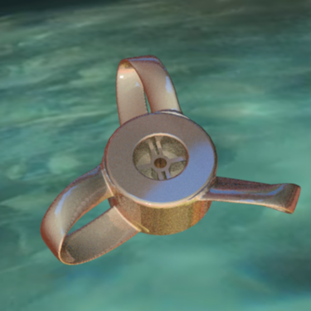 55lbs Elektrikli Trolling Motor İçin Toroidal Pervane (Büyük Boy)