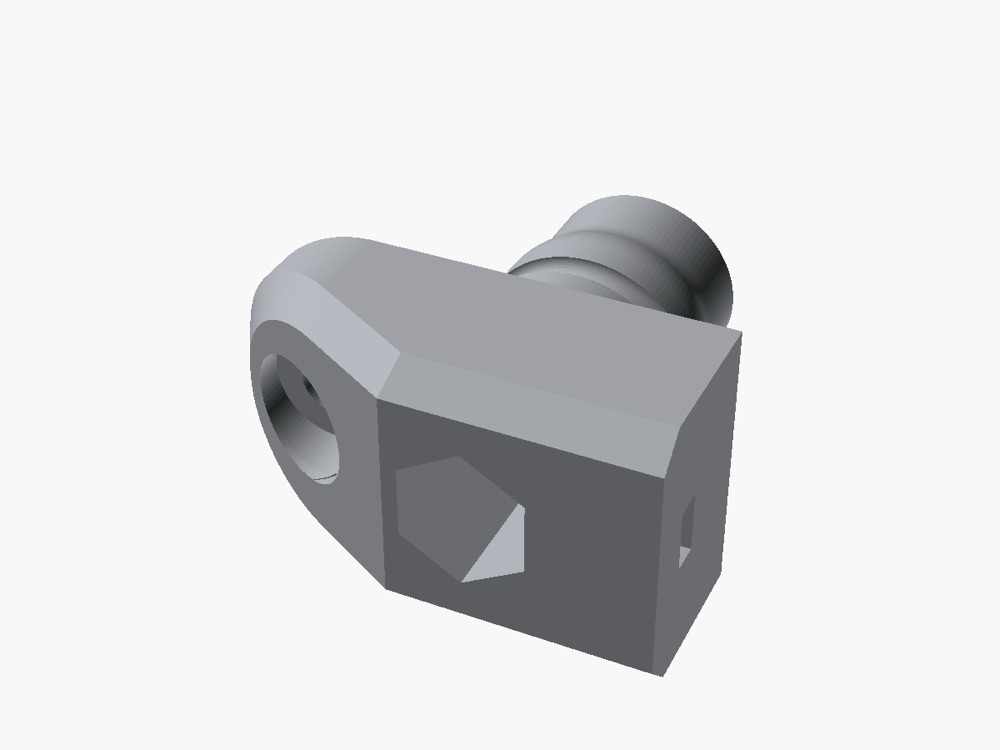 Hız Sensörü Yuvası - 8mm Somun Versiyonu (BMW K100 Uyumlu)