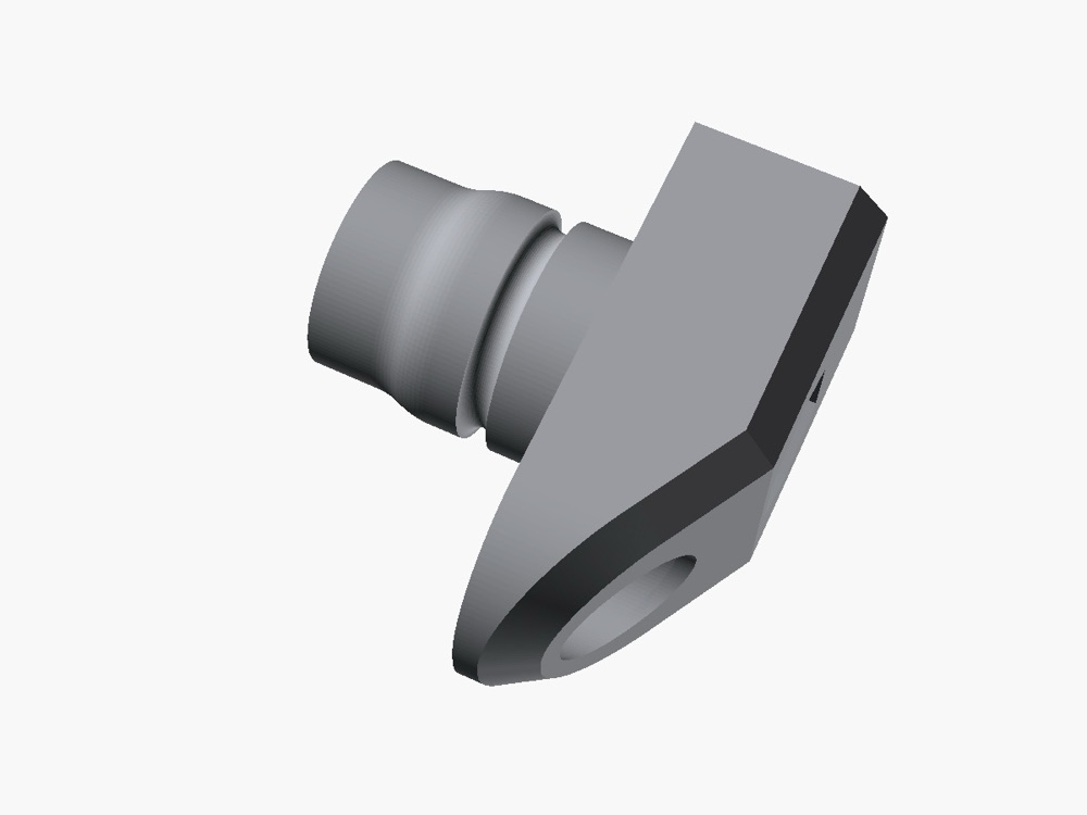 Hız Sensörü Yuvası - 8mm Somun Versiyonu (BMW K100 Uyumlu) görsel 3