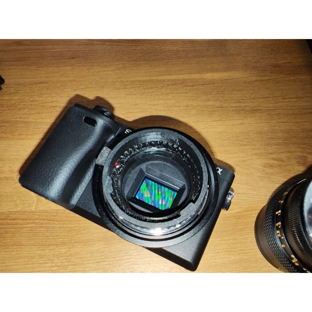 Konica AR Lens - Leica M Gövde Adaptörü görsel 2