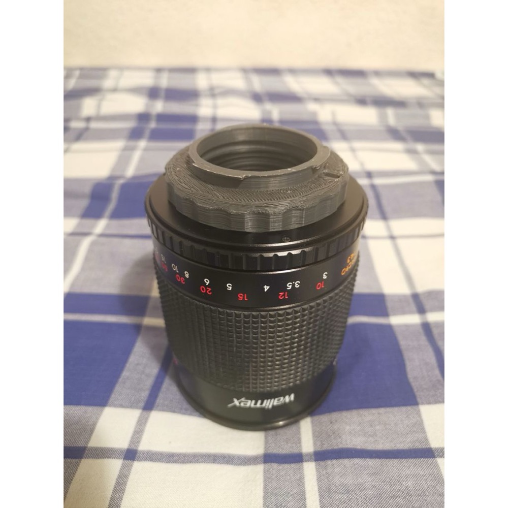 T2 Dişli Objektif (Aynalı Lens) - Pentax PK Gövde Adaptörü