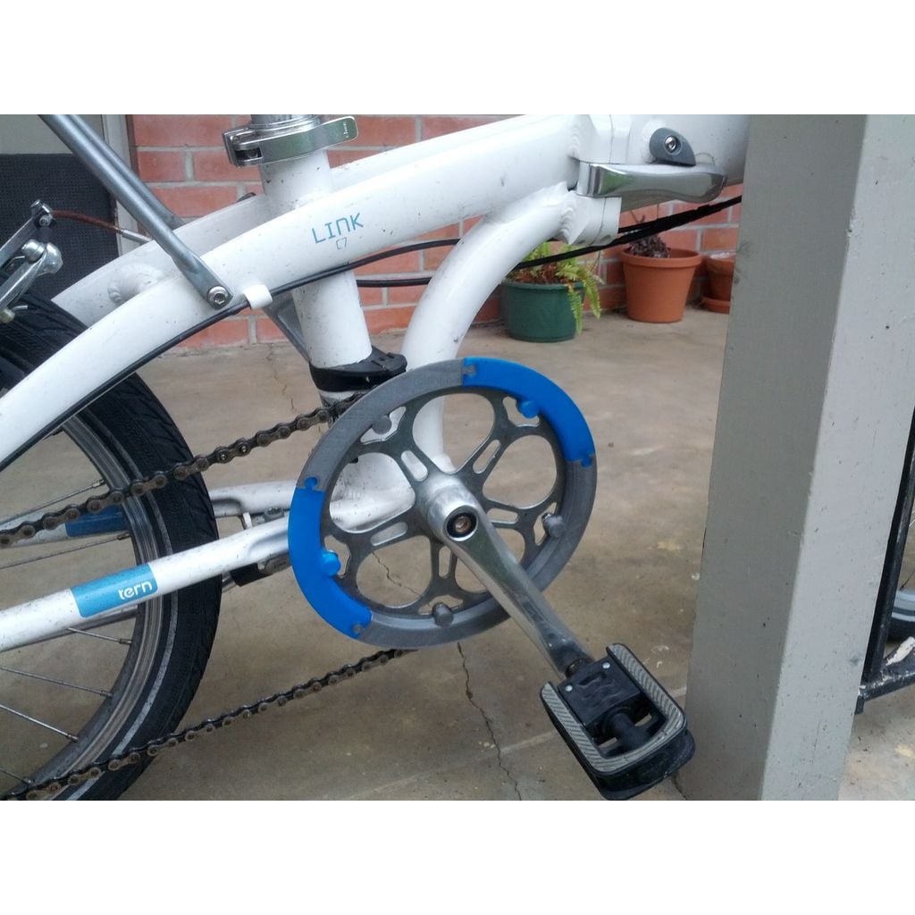 Bisiklet Katlanır Bisiklet Zincir Koruma Halkası (5 Delikli, 180mm)