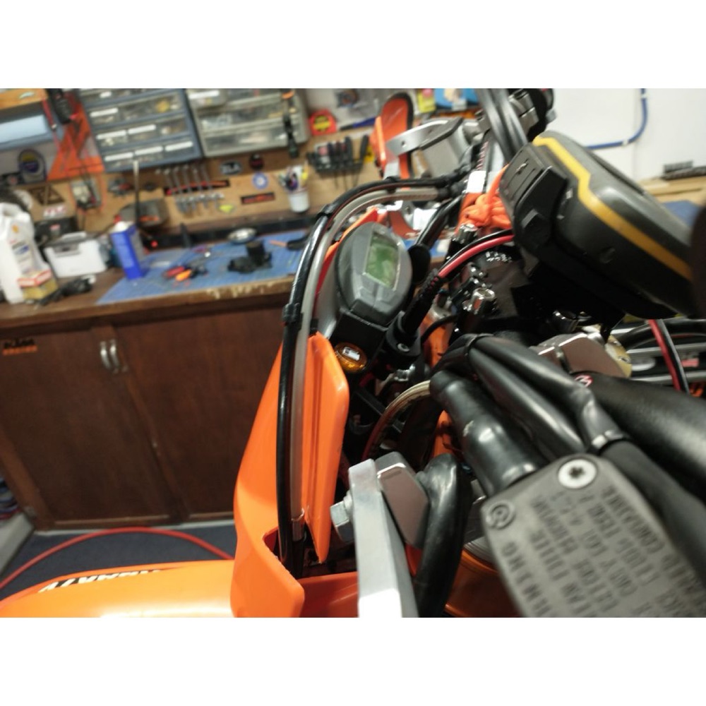 KTM 500 Hız Göstergesi Konumlandırma görsel 2