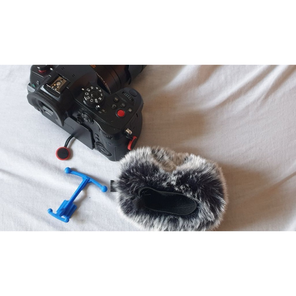 Panasonic Lumix GH5 Mark II için Deadcat Rüzgar Siperi Desteği görsel 2