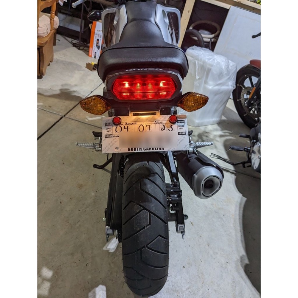 Honda Grom 2022-2023 Arka Çamurluk Silici Kiti görsel 2