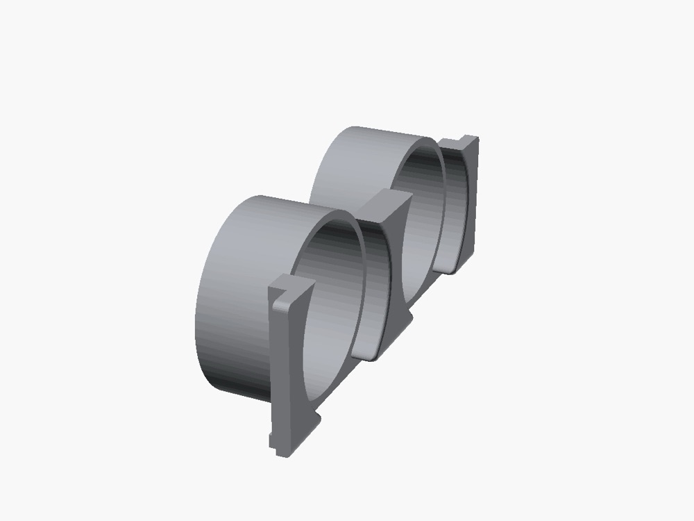 Küllük Yerine 52 mm İkili Gösterge Yuvası (BMW E46 Uyumlu) görsel 3