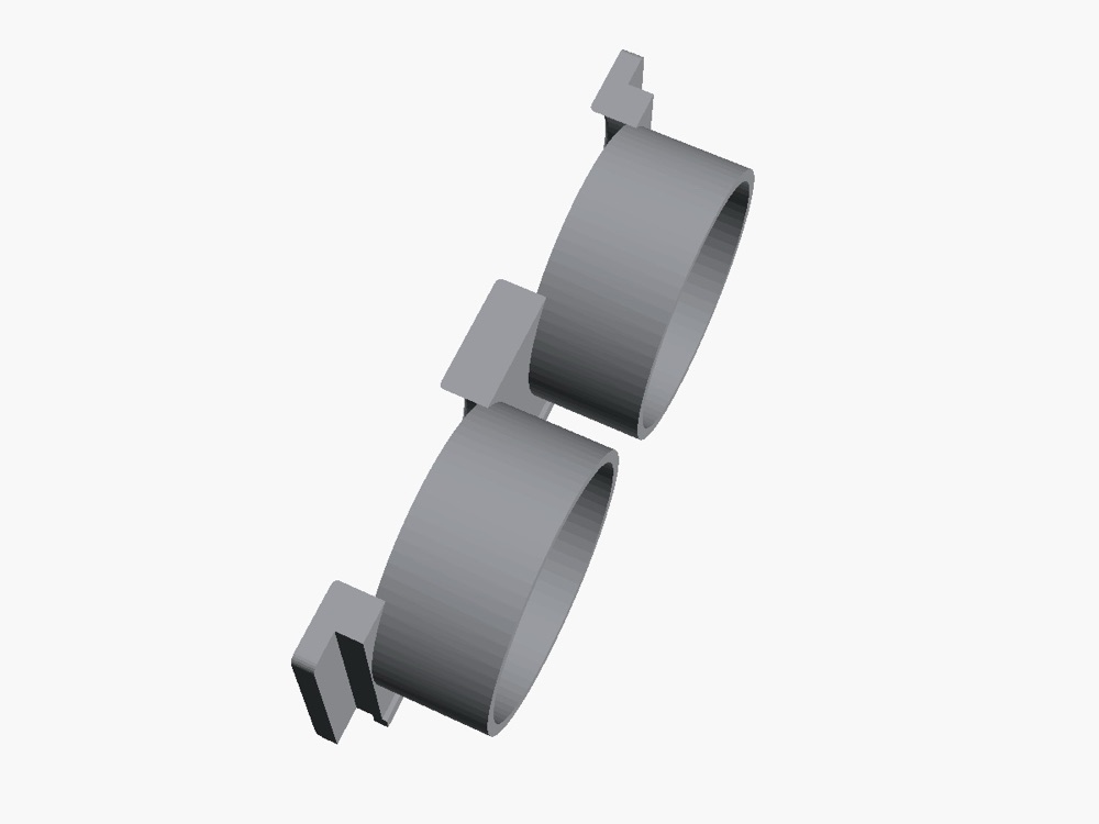 Küllük Yerine 52 mm İkili Gösterge Yuvası (BMW E46 Uyumlu) görsel 4
