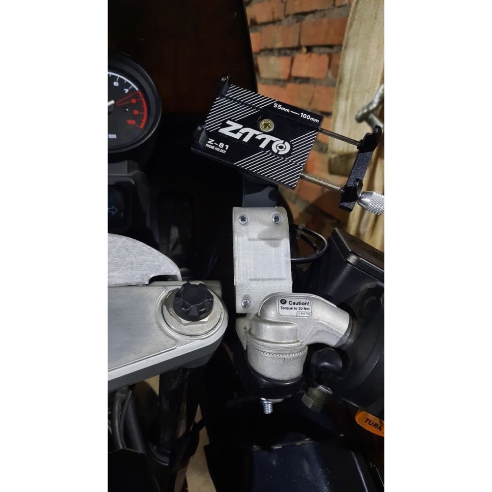 Telefon/Navigasyon Tutucu (BMW R1100RS Uyumlu, Sağ Klipon)