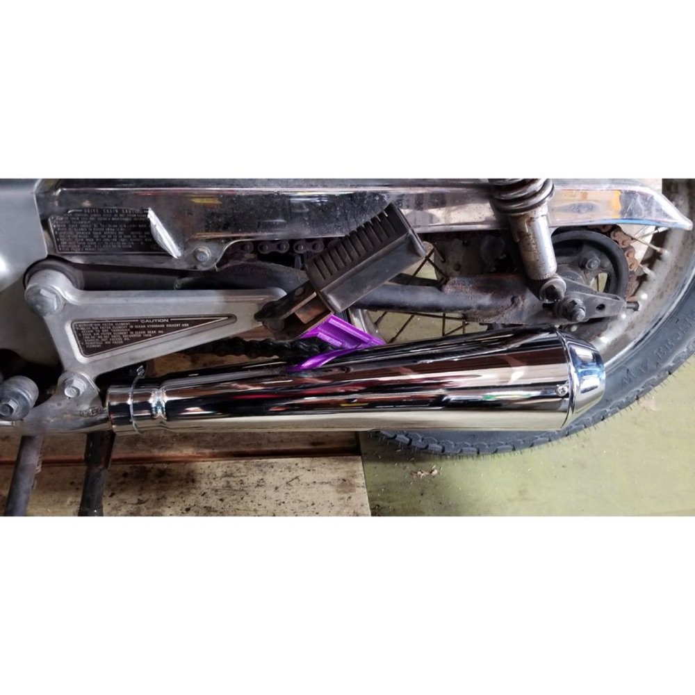 Honda CM250C Susturucu Montaj Takozu görsel 3