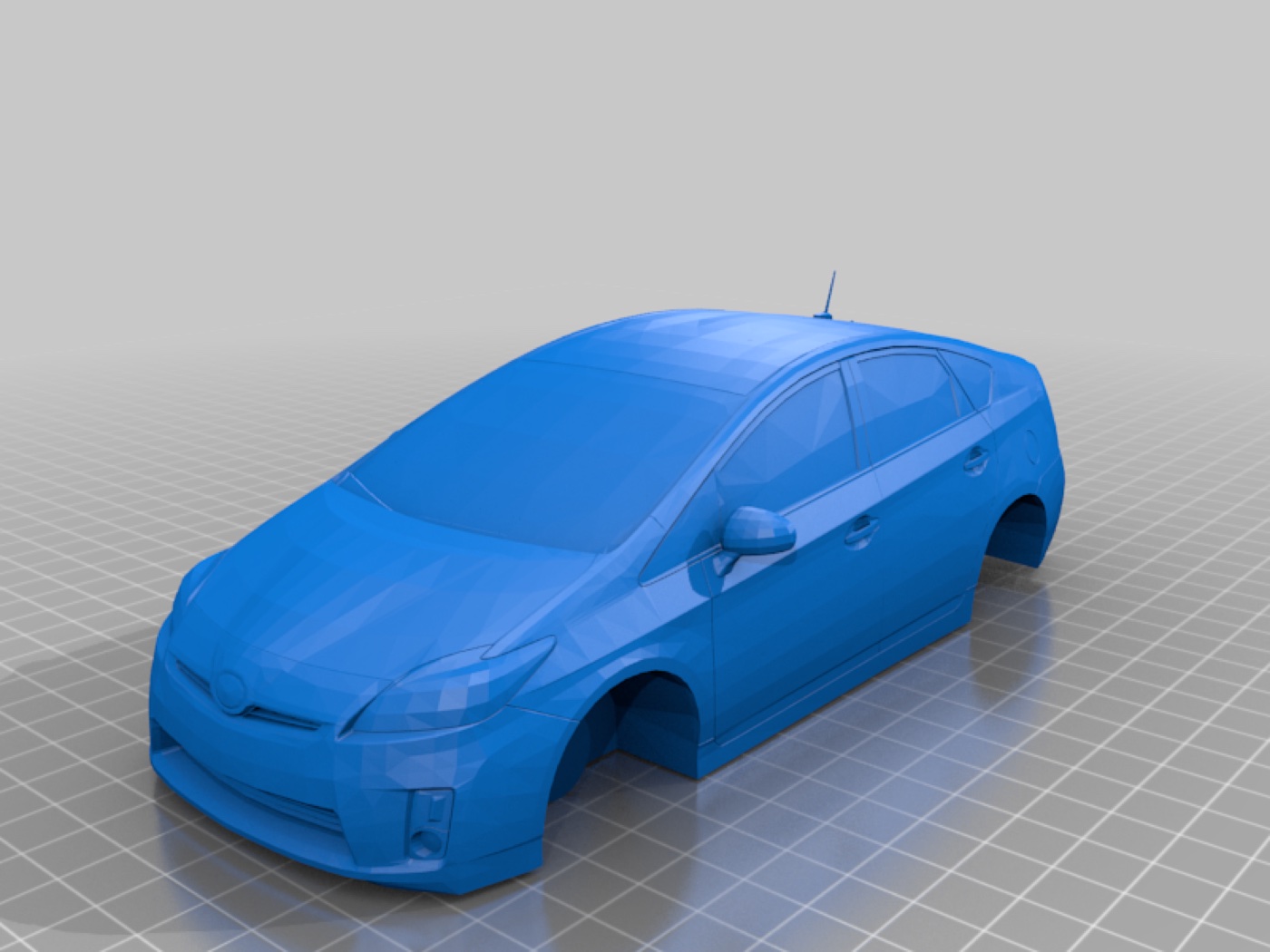 Lastik Ayrılmış Anahtarlık (Toyota Prius ZVW30)