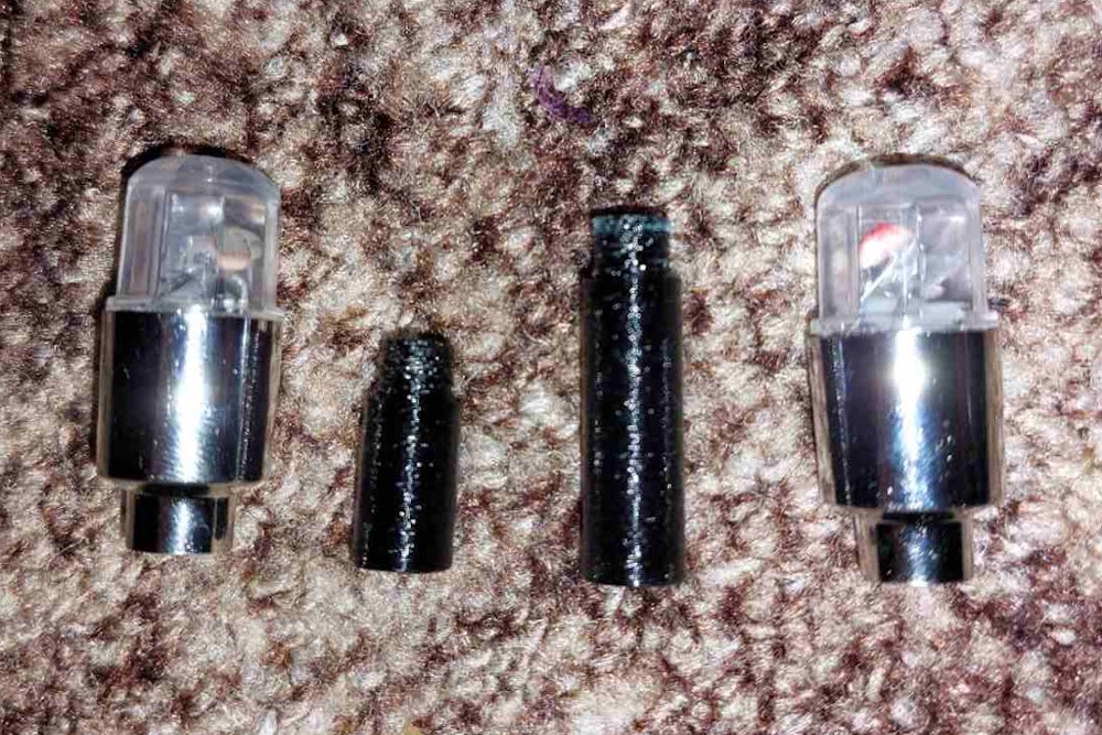 Bisiklet Presta Supap LED Kapak Uzun Adaptörü (Fireflys Uyumlu) görsel 4