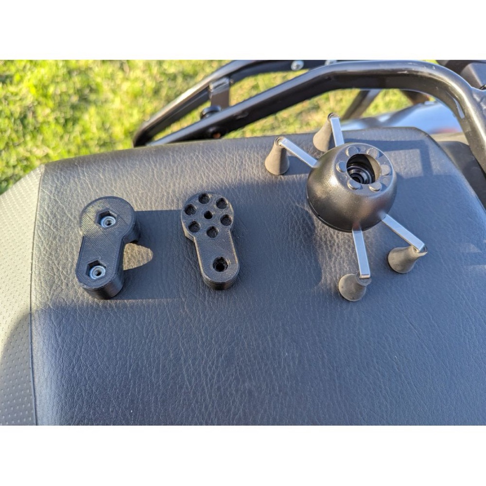 Minimalistic RAM X-Grip mount/clamp for 22-mm handlebars görsel 2