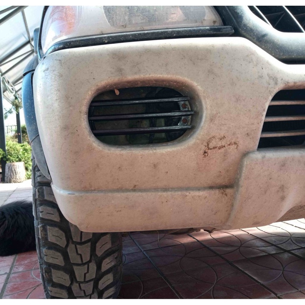 Mitsubishi Pajero/Montero Sport Tampon Izgara Tapası (Sis Farsız) görsel 5