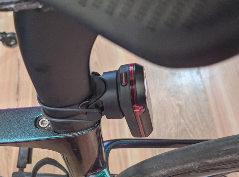 Bisiklet Sele Borusu Ped Parçası (Garmin Varia RTL515 D Aero için, TPU)