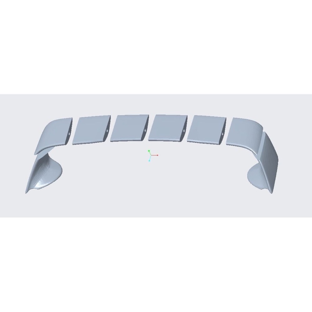 Mitsubishi Lancer Evolution Arka Spoiler görsel 2