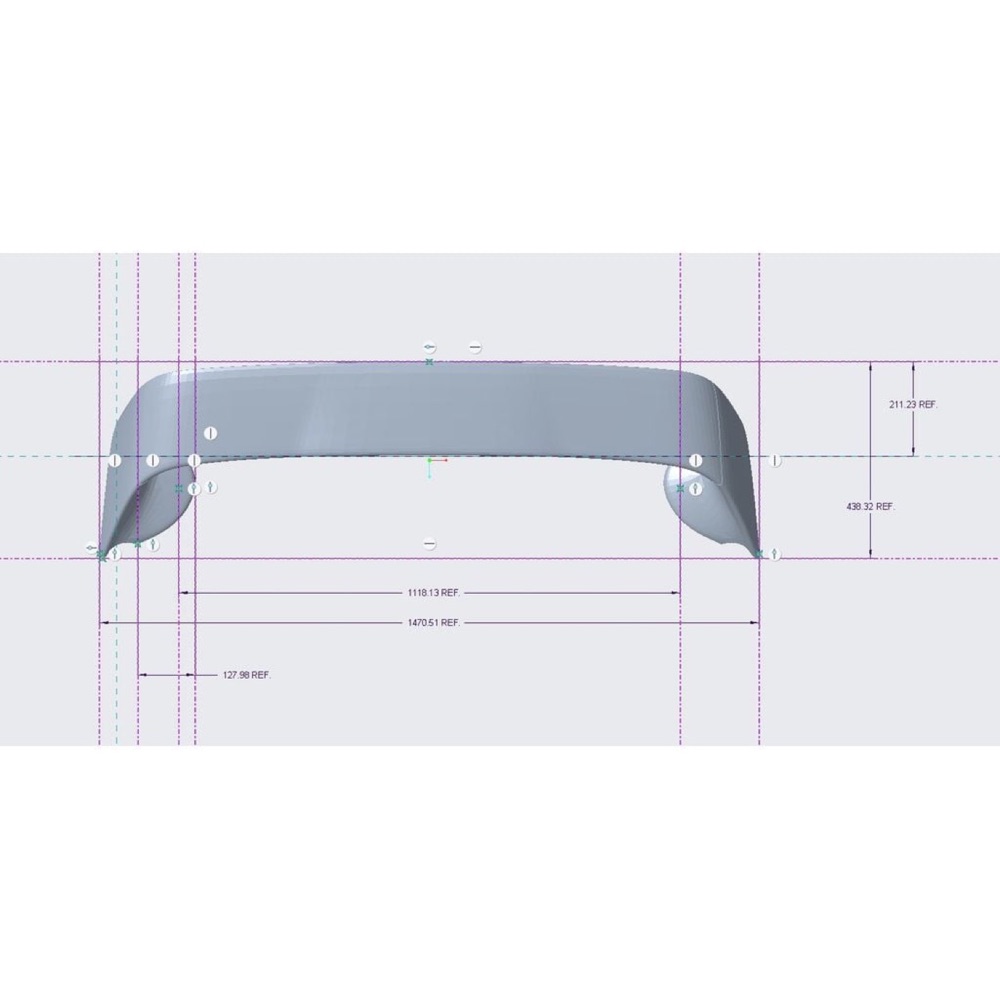 Mitsubishi Lancer Evolution Arka Spoiler görsel 3