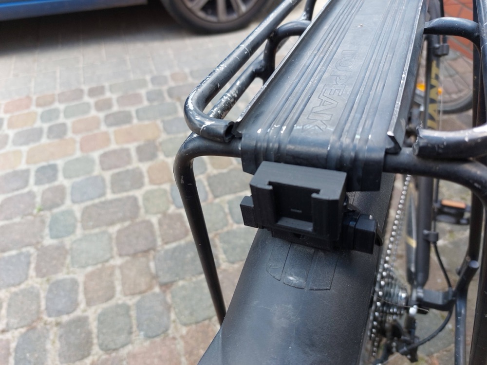 Bisiklet Cateye Arka Fener Tutucusu (Topeak MTX Bagaj Uyumlu) görsel 2