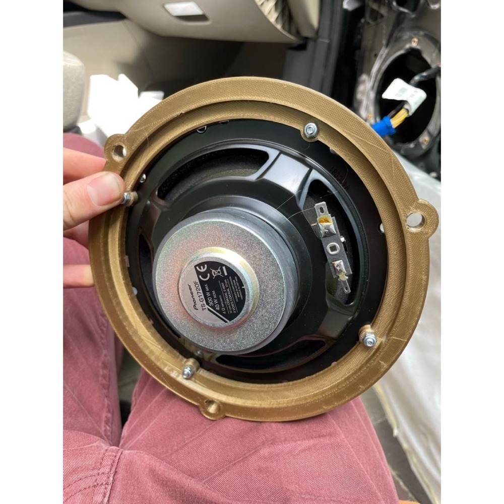 Fiat Grande Punto Ön Hoparlör Adaptör Halkası görsel 3