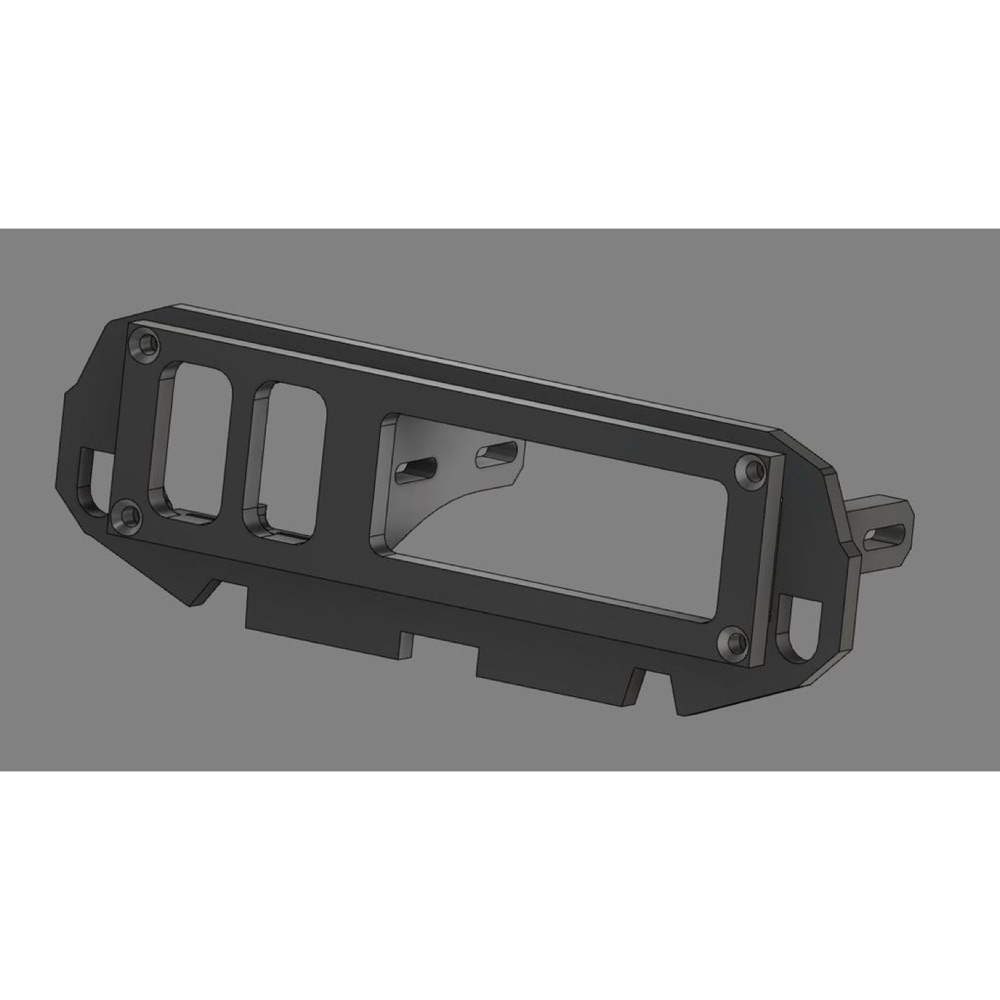 Mitsubishi Pajero Telsiz Braketi (QYT 8900) görsel 4