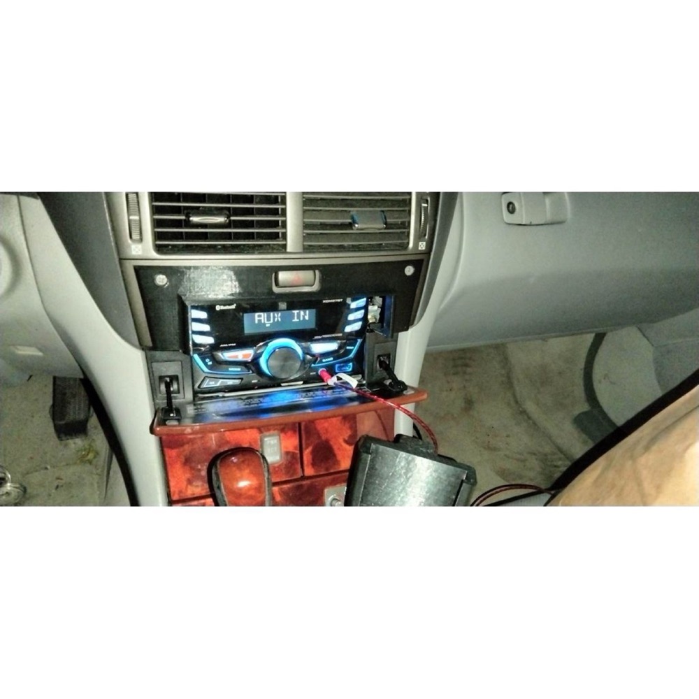Lexus LS430 (2004) Double DIN Teyp Ön Yüz Değişimi