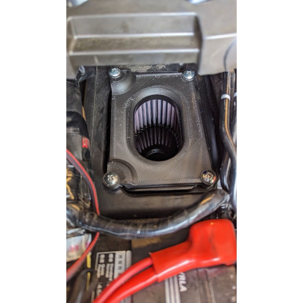 Yamaha MT-07 CP2 Geniş Ağızlı Hava Filtresi Plakası görsel 3