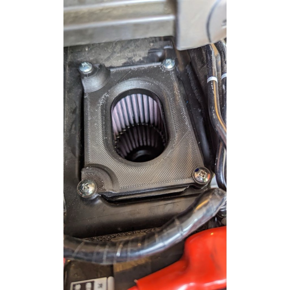 Yamaha MT-07 CP2 Geniş Ağızlı Hava Filtresi Plakası görsel 4