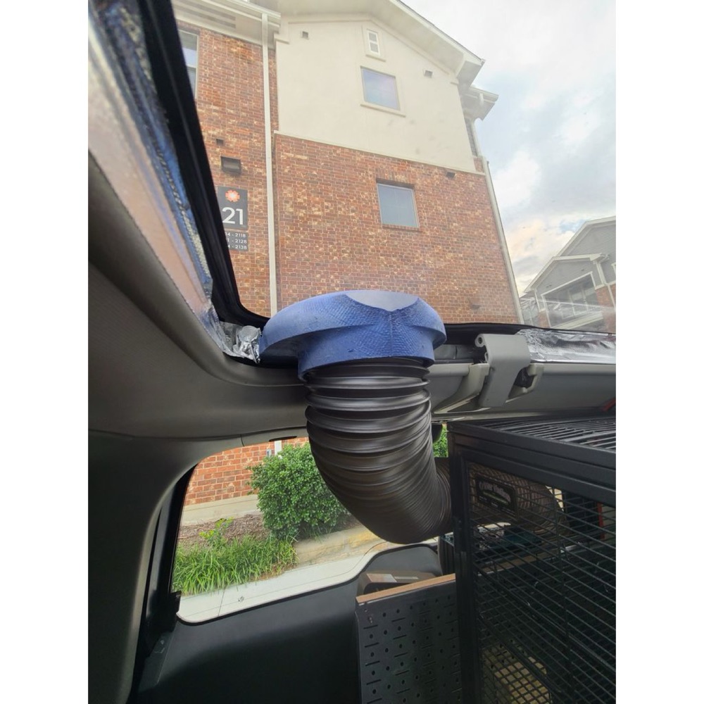 Honda Element havalandırma ağzı taşınabilir klima adaptörü görsel 4