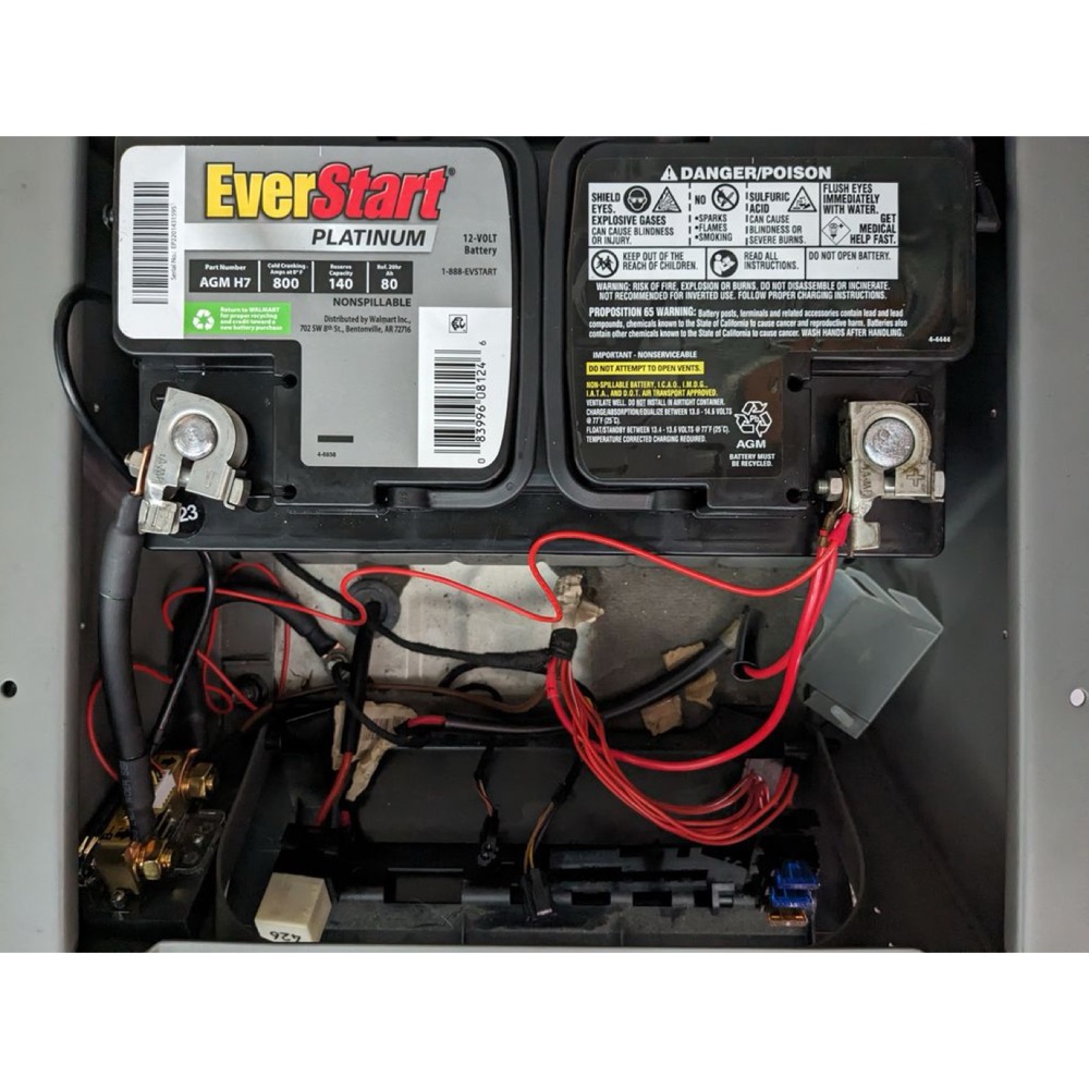 VW Eurovan Akü İzleme Ünitesi Kasa ve Şönt Braketi görsel 4