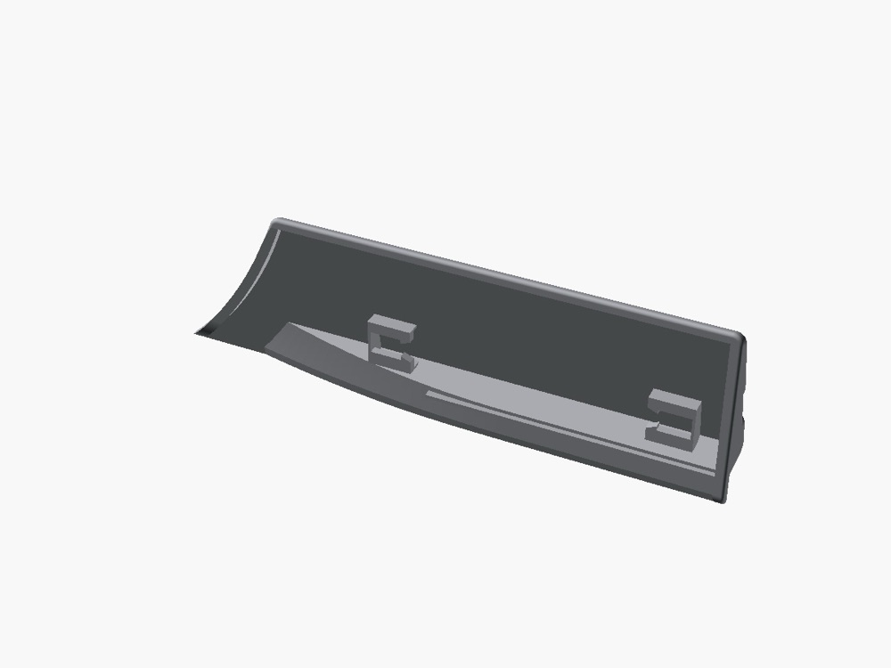 Honda Civic (1988-1991) Ön Çamurluk Plastik Süpürgesi