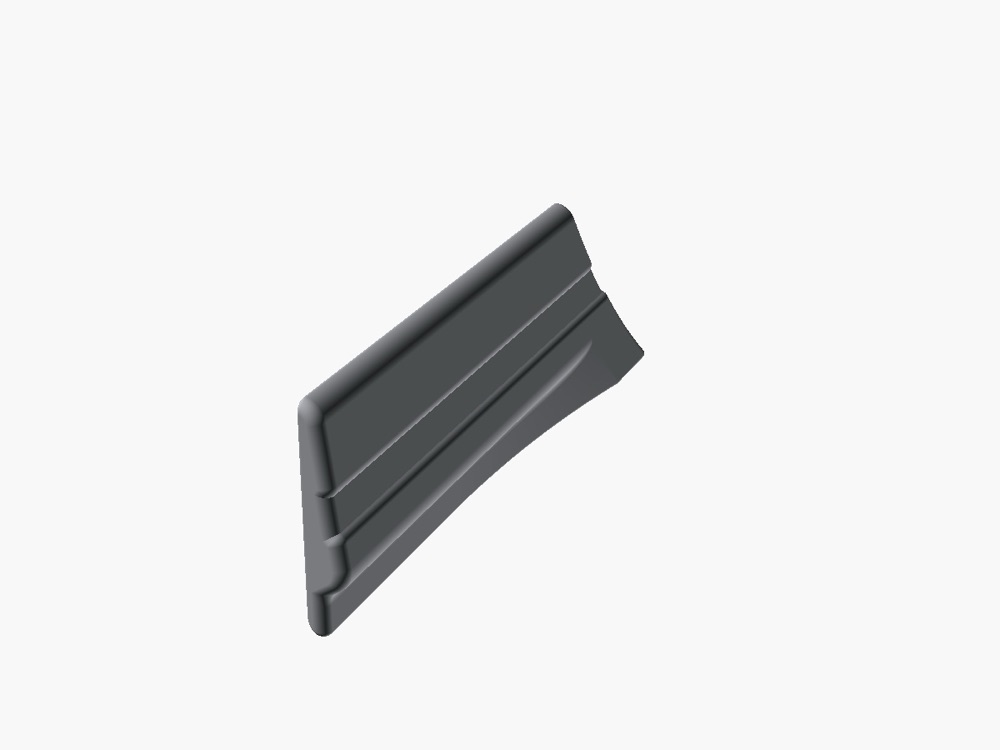 Honda Civic (1988-1991) Ön Çamurluk Plastik Süpürgesi görsel 2