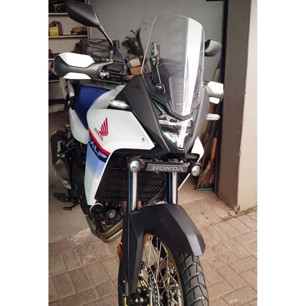 Honda Transalp XL570 Ek Spot Far Braketi görsel 3