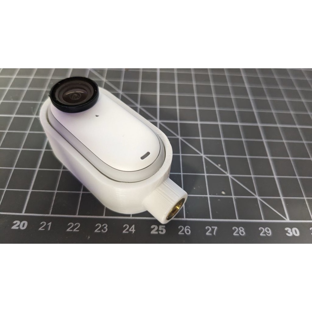 Insta360 GO 3 Mount (1/4-20 Vida Yuvalı, Mıknatıs Cepli)
