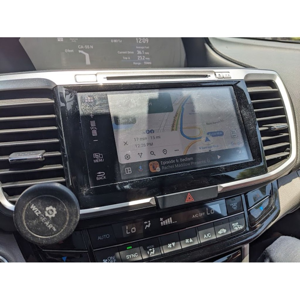 Honda Accord (2014-2017) Multimedya Ekranı Güneş Siperliği görsel 3