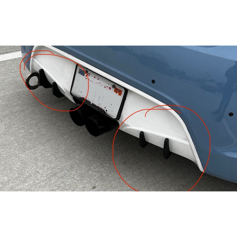 Hyundai Veloster Difüzör Kanatçığı görsel 3
