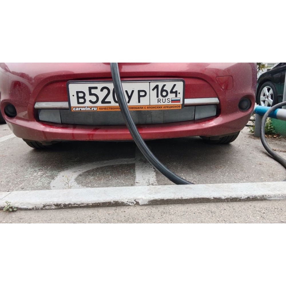 Nissan Leaf ön ızgara kış kapağı
