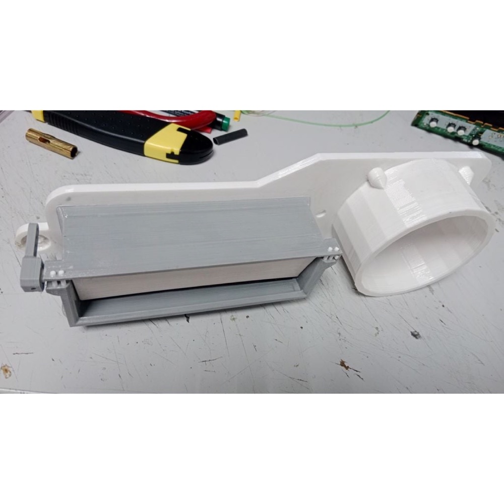 Nissan Leaf harici ısıtıcı hava giriş adaptörü görsel 2