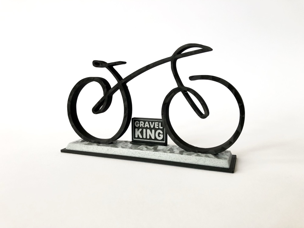 Gravel Bisiklet Standı (Dekoratif Masaüstü Parçası)