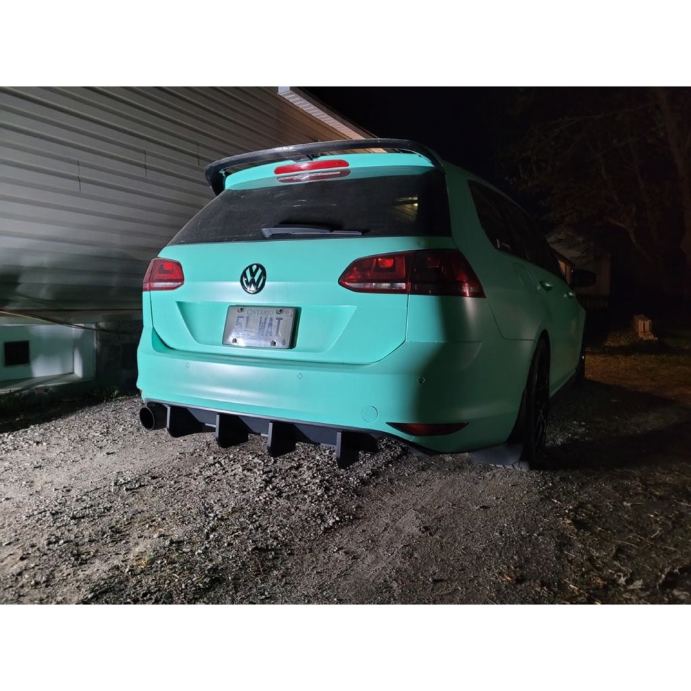 VW Golf Sportwagen MK7 Diffuser Finleri