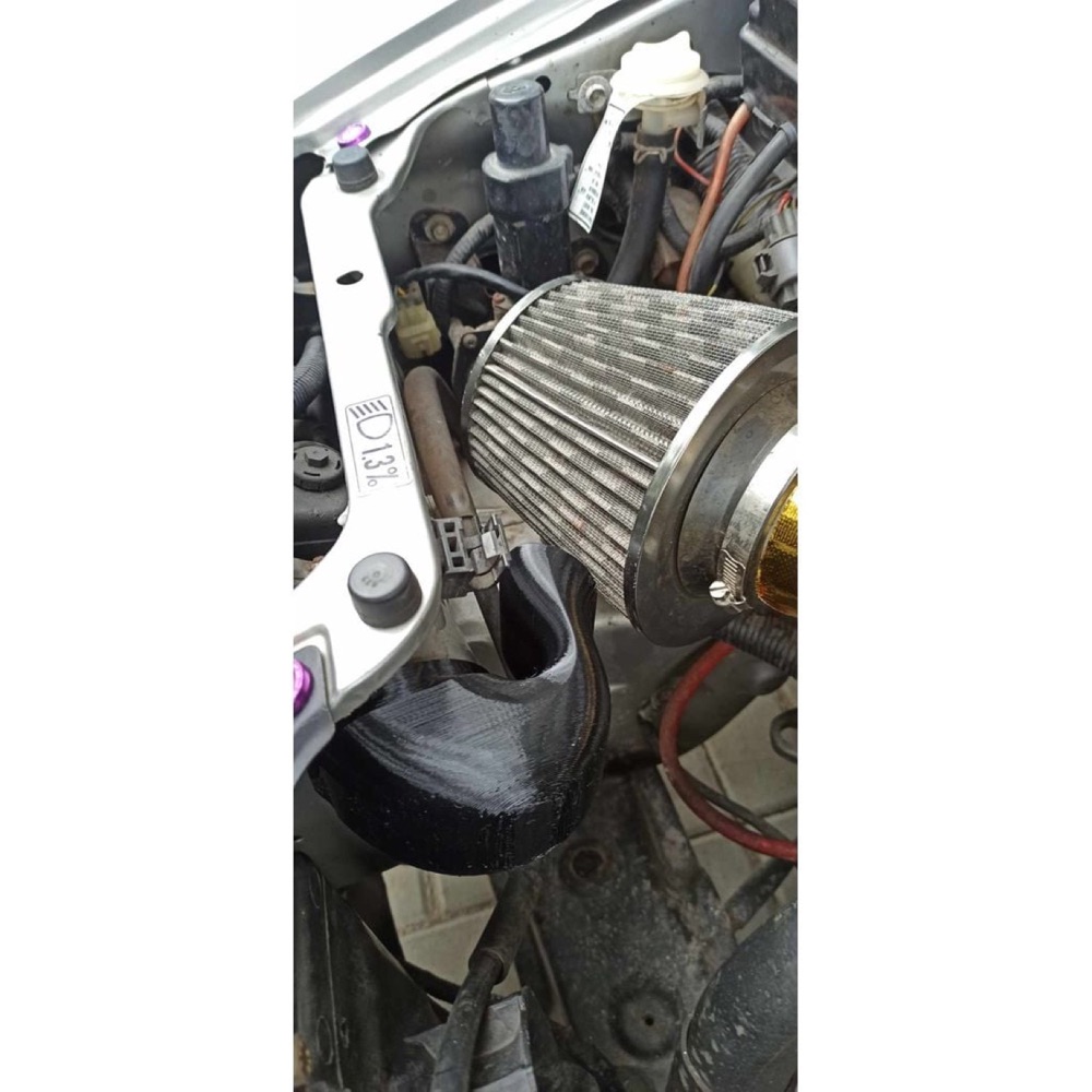 Honda Prelude 3G Ön Far Soğuk Hava Yönlendirici görsel 2