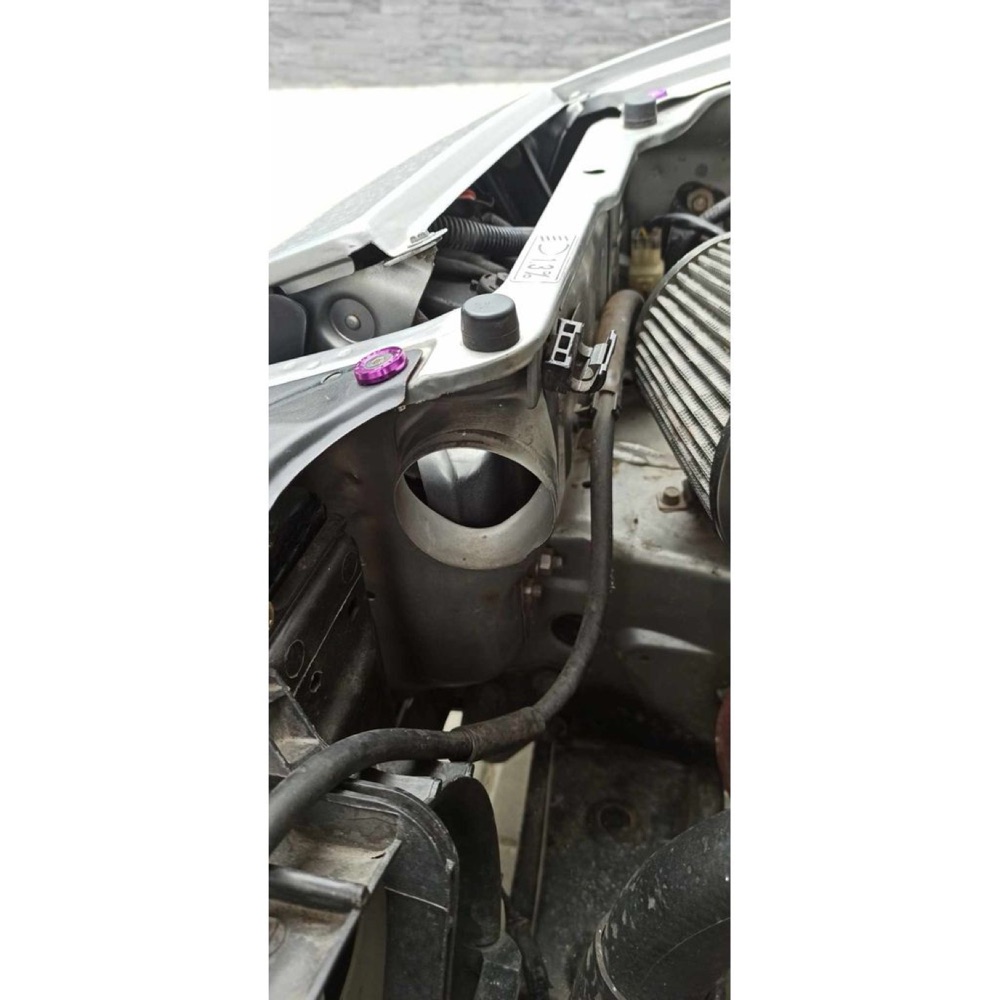 Honda Prelude 3G Ön Far Soğuk Hava Yönlendirici görsel 3