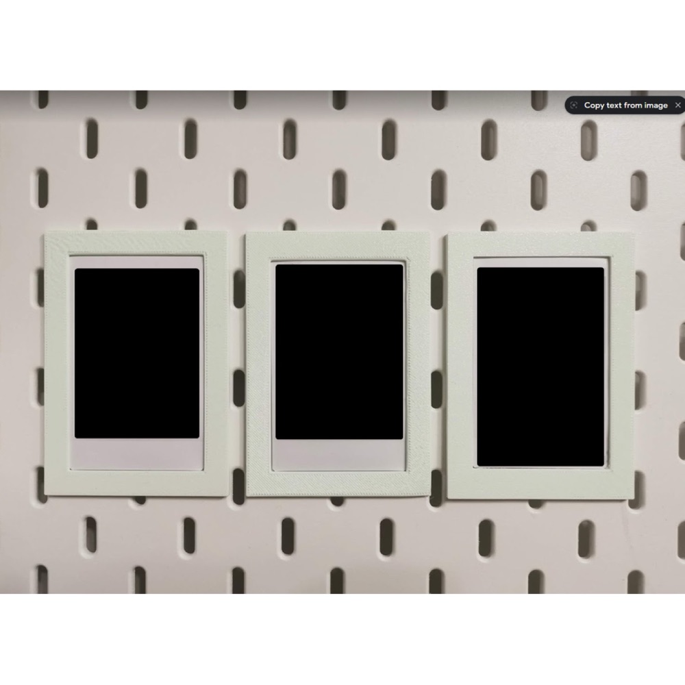 Fujifilm Instax Mini IKEA SKÅDIS Fotoğraf Çerçevesi görsel 2