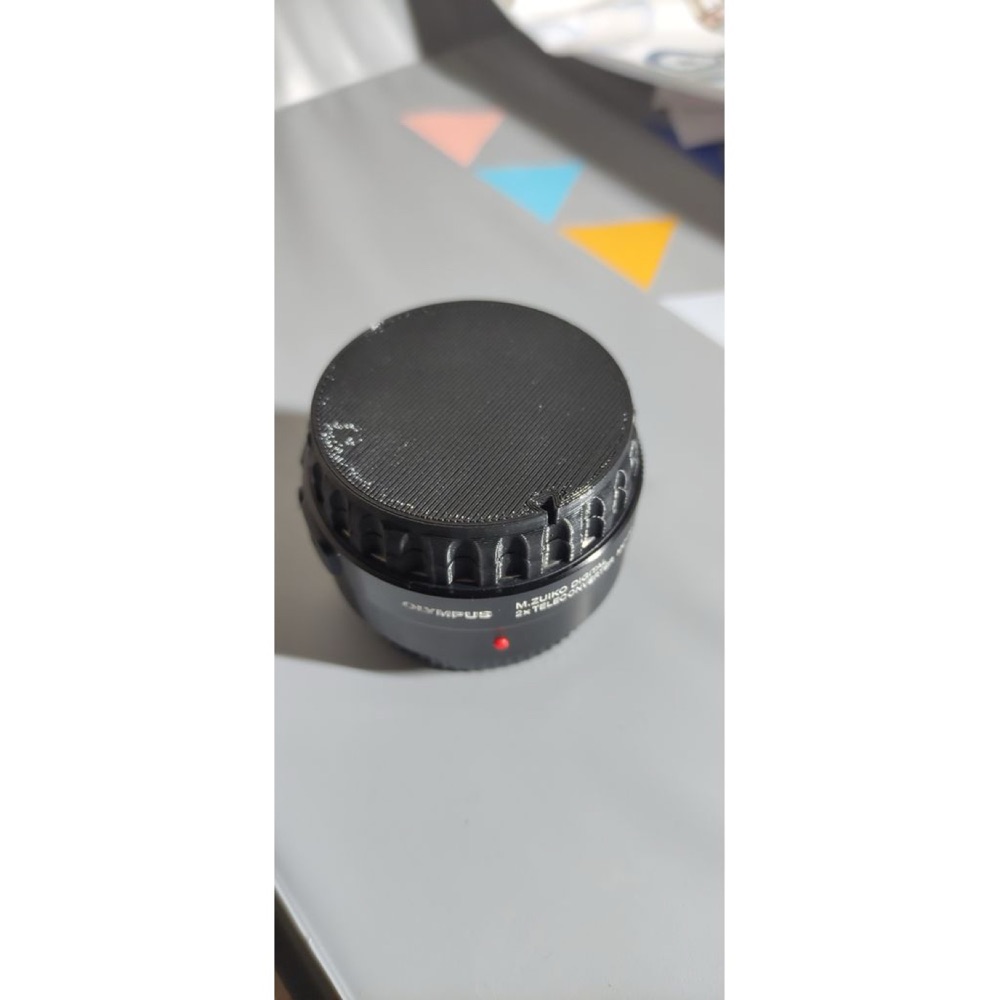 Olympus M.Zuiko MC-14 / MC-20 Telekonvertör Kapağı (M4/3 Bayonet) görsel 2