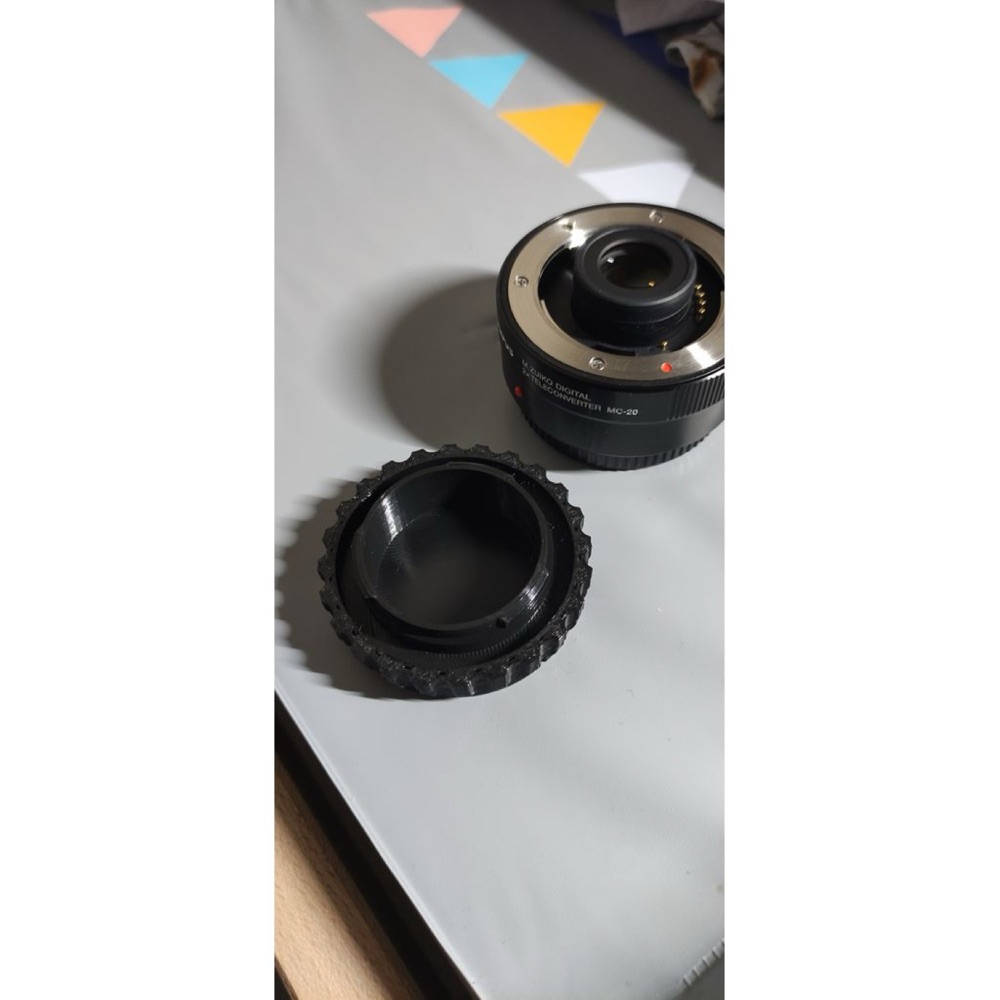Olympus M.Zuiko MC-14 / MC-20 Telekonvertör Kapağı (M4/3 Bayonet) görsel 3