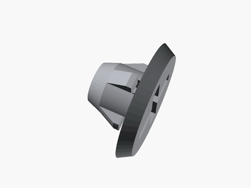 Ford Alt Koruma Tablası Klipsi (W790373-S900) görsel 4